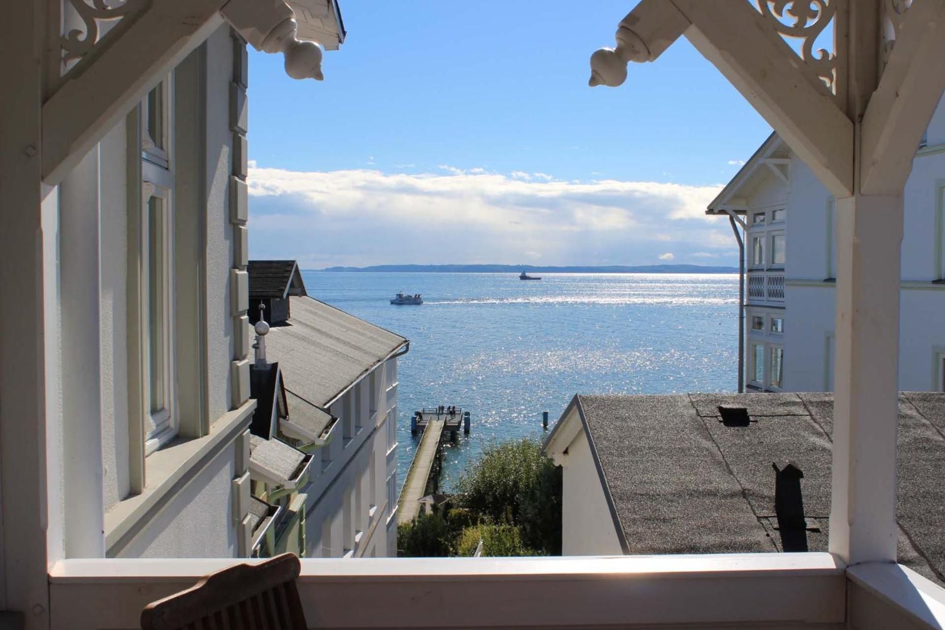 Villa Fernsicht - Wohnung Nr 1 - Mit Meerblick Sassnitz Extérieur photo