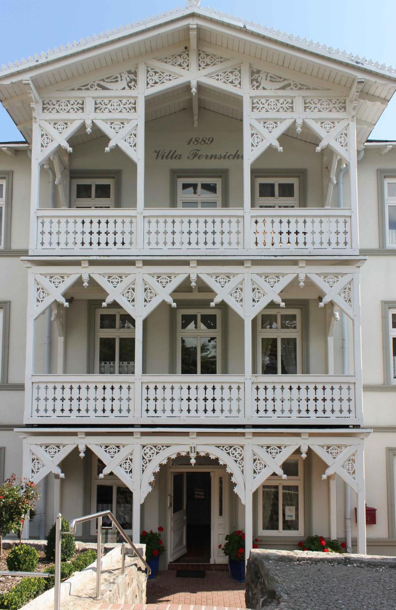 Villa Fernsicht - Wohnung Nr 1 - Mit Meerblick Sassnitz Extérieur photo