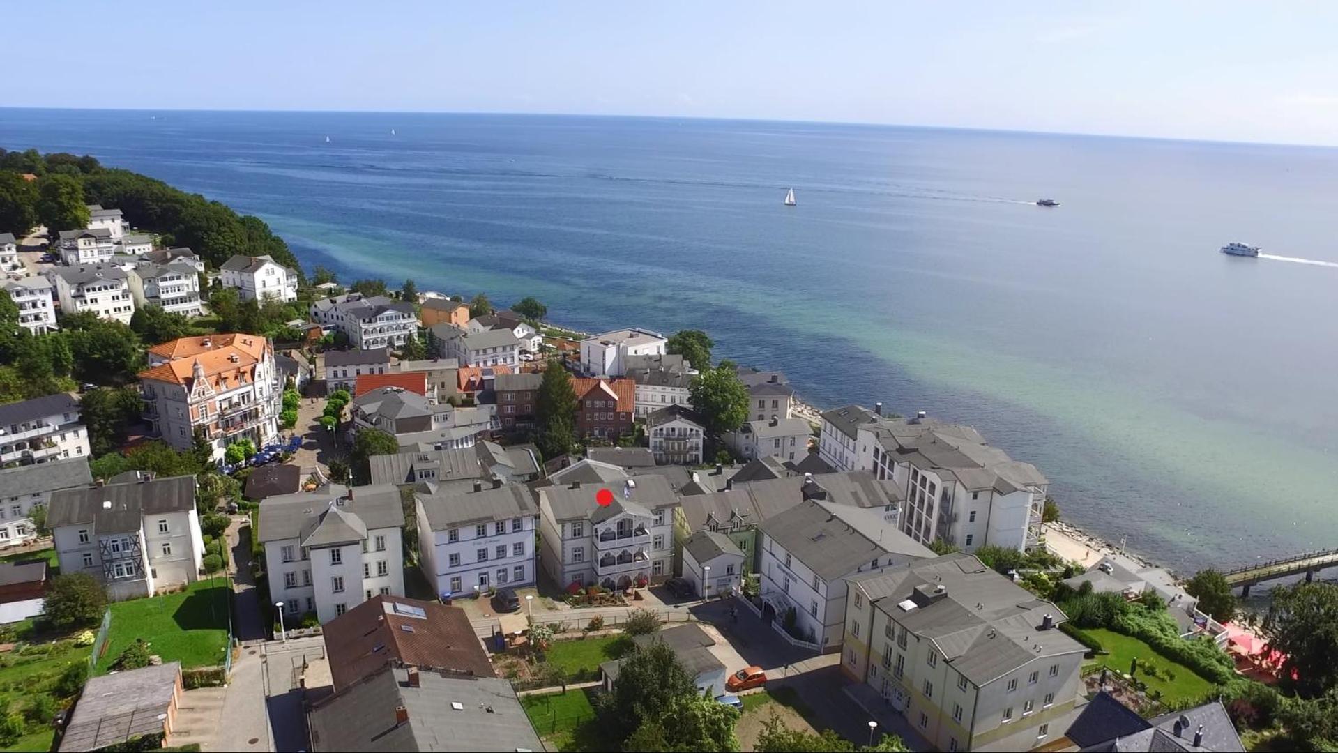Villa Fernsicht - Wohnung Nr 1 - Mit Meerblick Sassnitz Extérieur photo