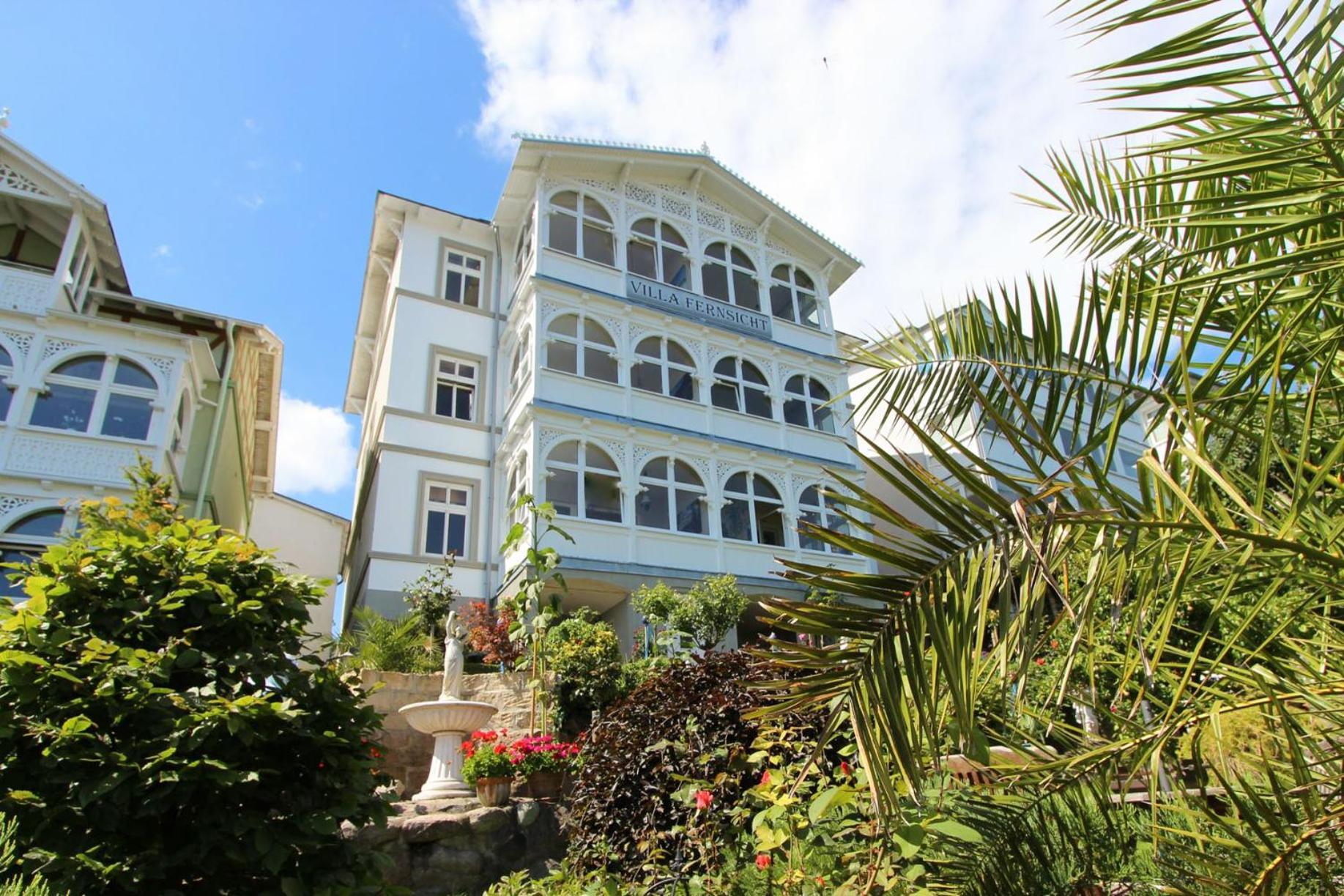 Villa Fernsicht - Wohnung Nr 1 - Mit Meerblick Sassnitz Extérieur photo