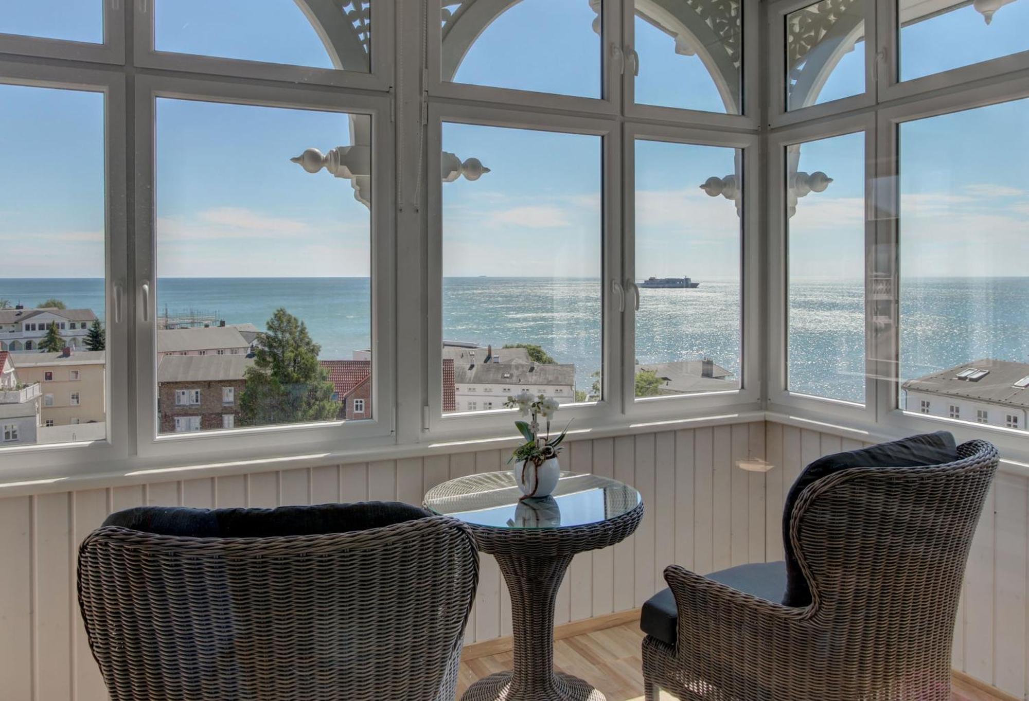 Villa Fernsicht - Wohnung Nr 1 - Mit Meerblick Sassnitz Extérieur photo